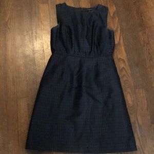 Navy blue work dress